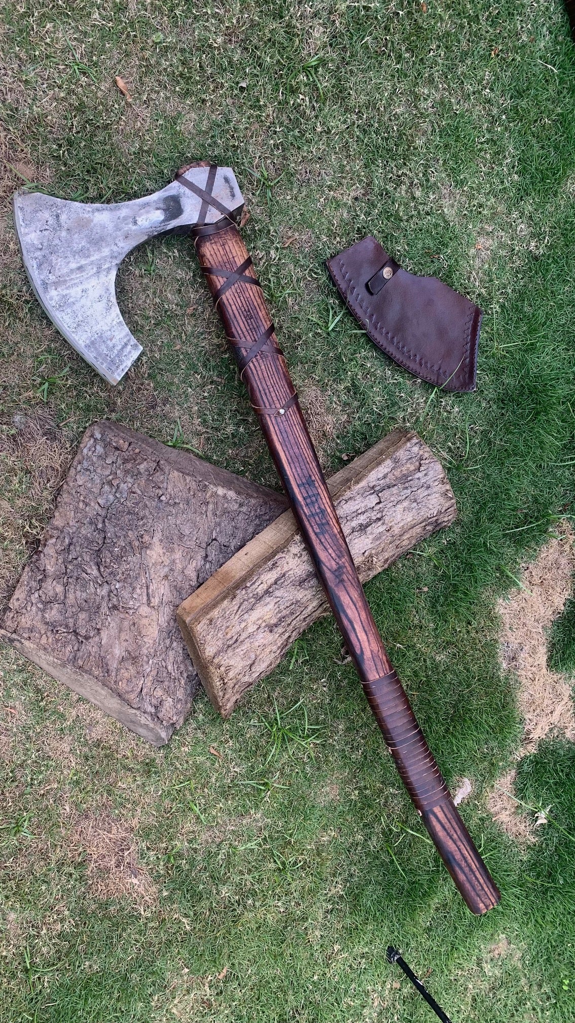 Carbon Steel Viking Axe